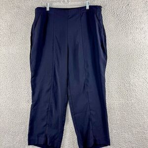 Cotton Traders Pants‎ Womens 12 NEW Blue Business Casual Occasion Trousers NWT